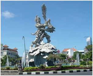 Bheema statue