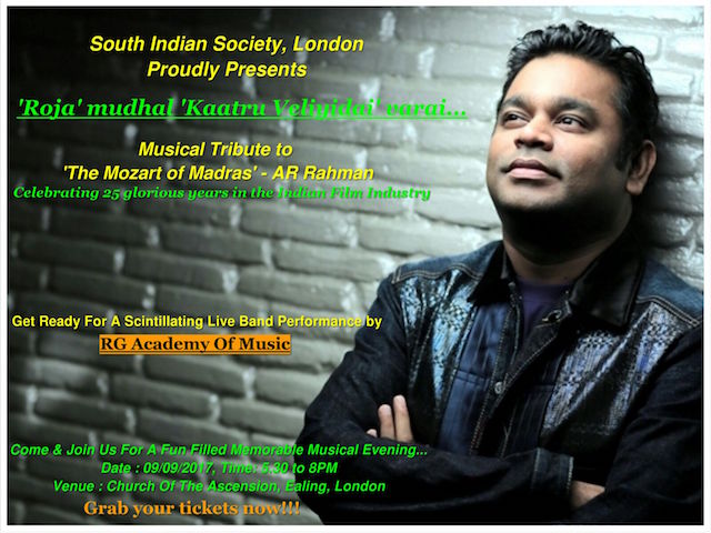Musical tribute to AR Rahman