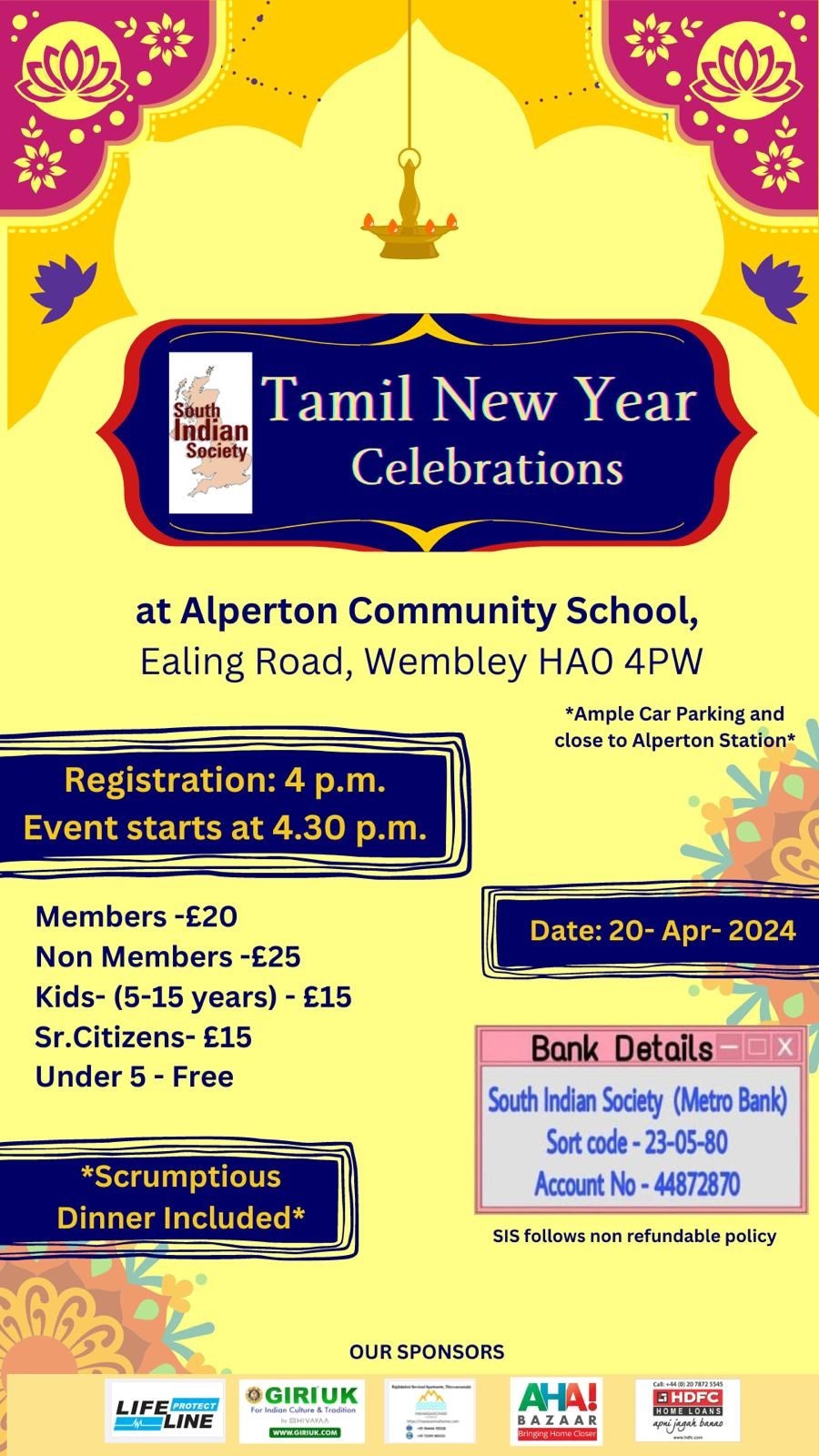 Tamil New Year Celebrations Tamil New Year Celebrations